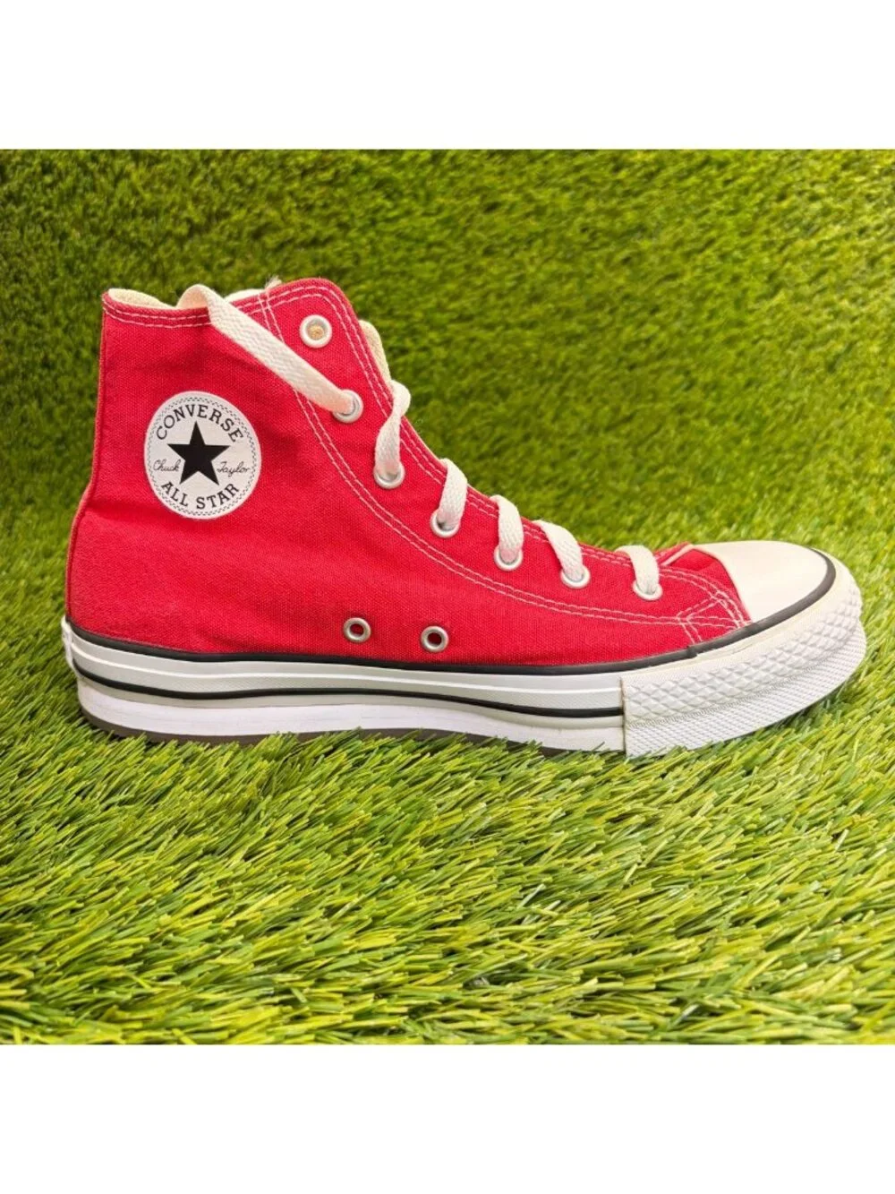 Converse Chuck Taylor All Star EVA Boys Size 6.5Y Red Athletic Shoes Sneakers